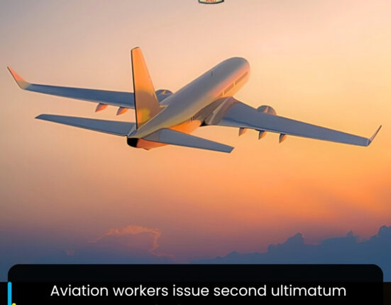 Aviation workers issue second ultimatum over unpaid ticket sales charges