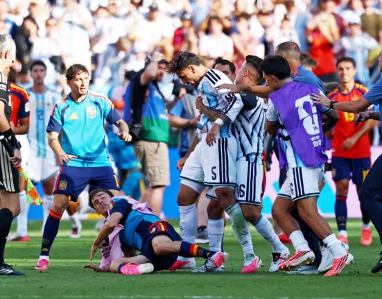 FIFA to investigate Argentine team over finals on-pitch celebrations