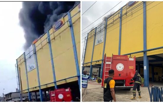 Fire at Lagos superstore contained