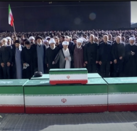 Sea of mourners pay final respects to Iran’s Supreme Leader