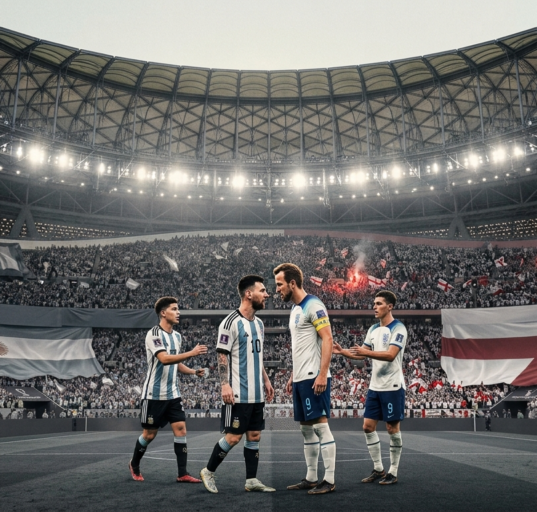 Long term rivals, Argentina and England, faceoff in World Cup semifinal 