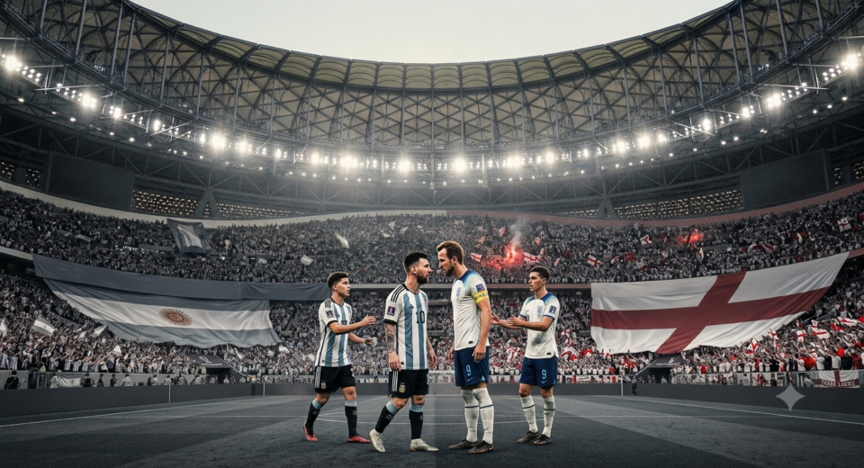 Long term rivals, Argentina and England, faceoff in World Cup semifinal 