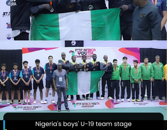Nigeria's boys' U-19 team stages comeback at table tennis championship