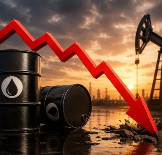 Oil prices fall about 5% as US-Iran attacks pause
