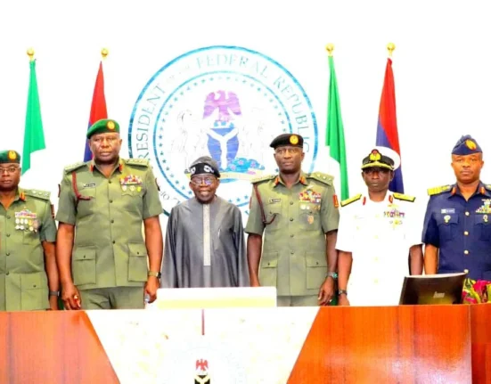 President Tinubu meets with military, intelligence chiefs 