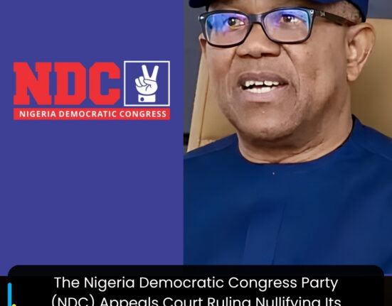 The Nigeria Democratic Congress Party (NDC) Appeals Court Ruling Nullifying Its Registration, Uploads Peter Obi’s Name On INEC’s Portal