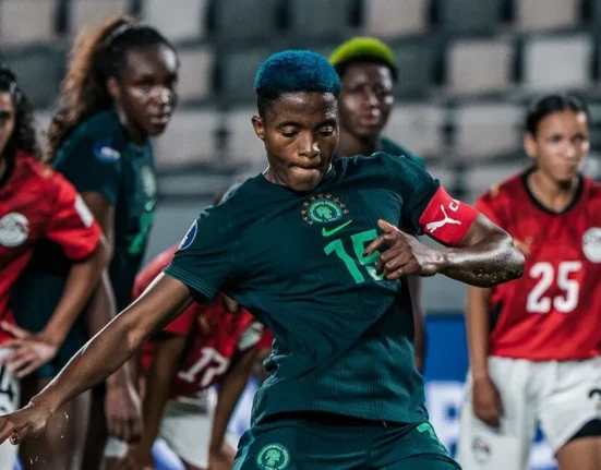 Super Falcons reach quarterfinals after thrashing Egypt 6-2